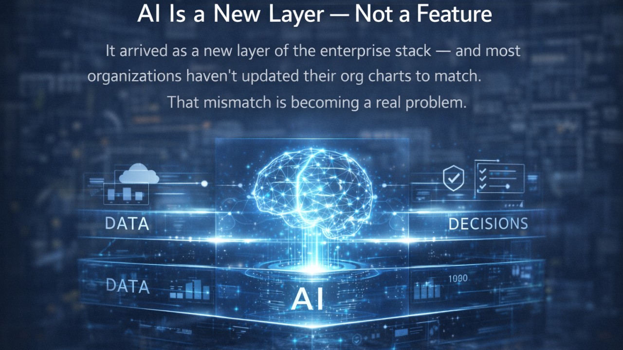 ai as a new layer of the stack and why no one owns it yet