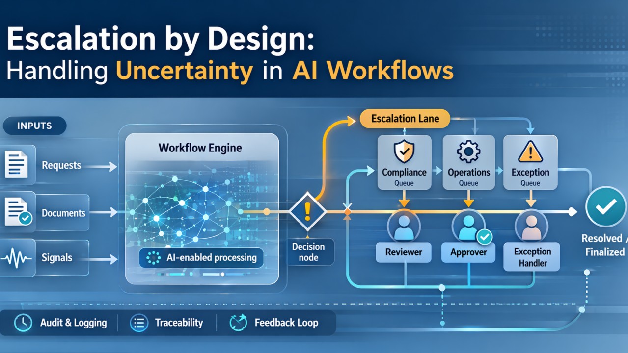 ai escalation paths the missing layer in most automation programs