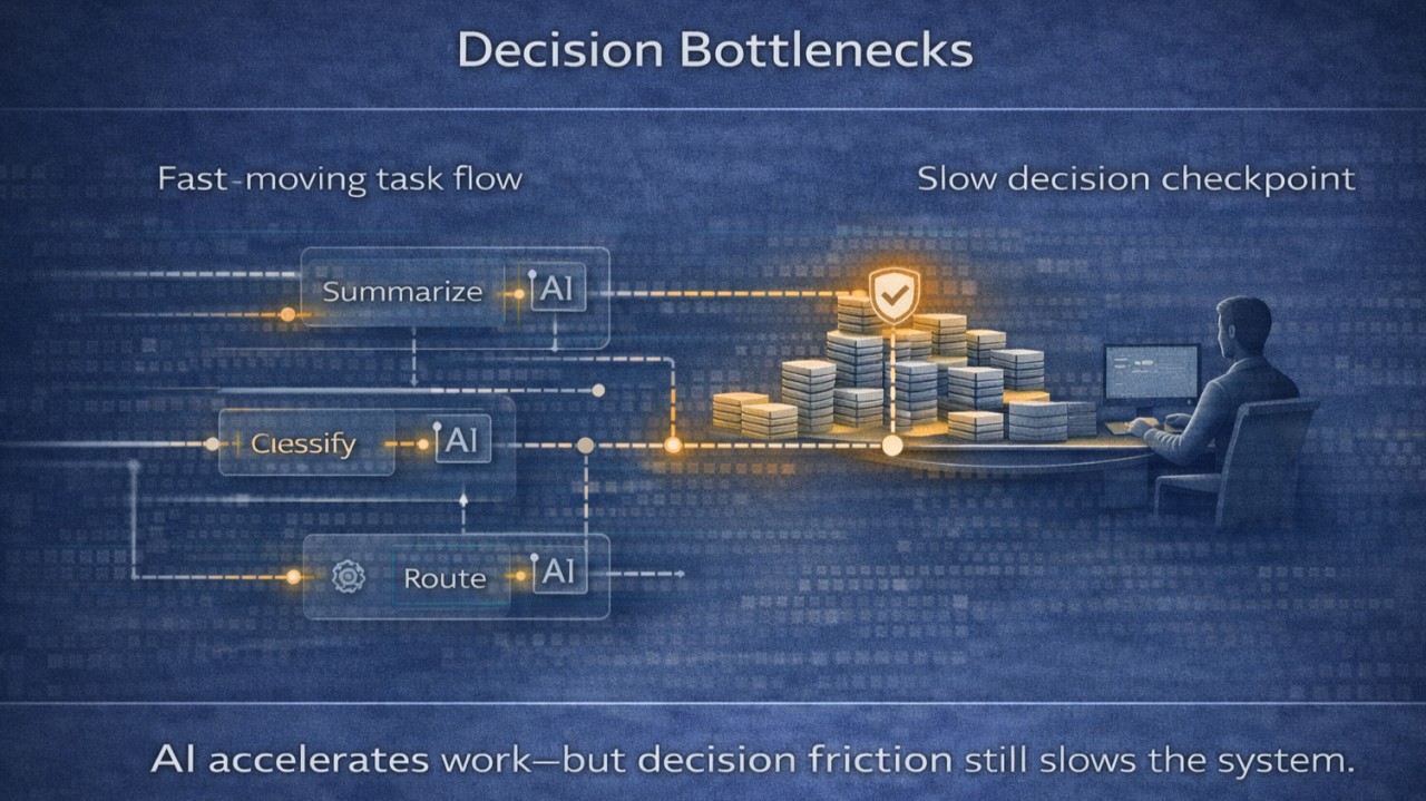 ai made your teams faster it also exposed how slow your decisions real