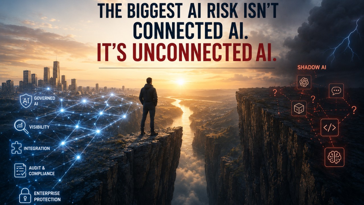 The Biggest AI Risk Isn't Connected AI. It's Unconnected AI.