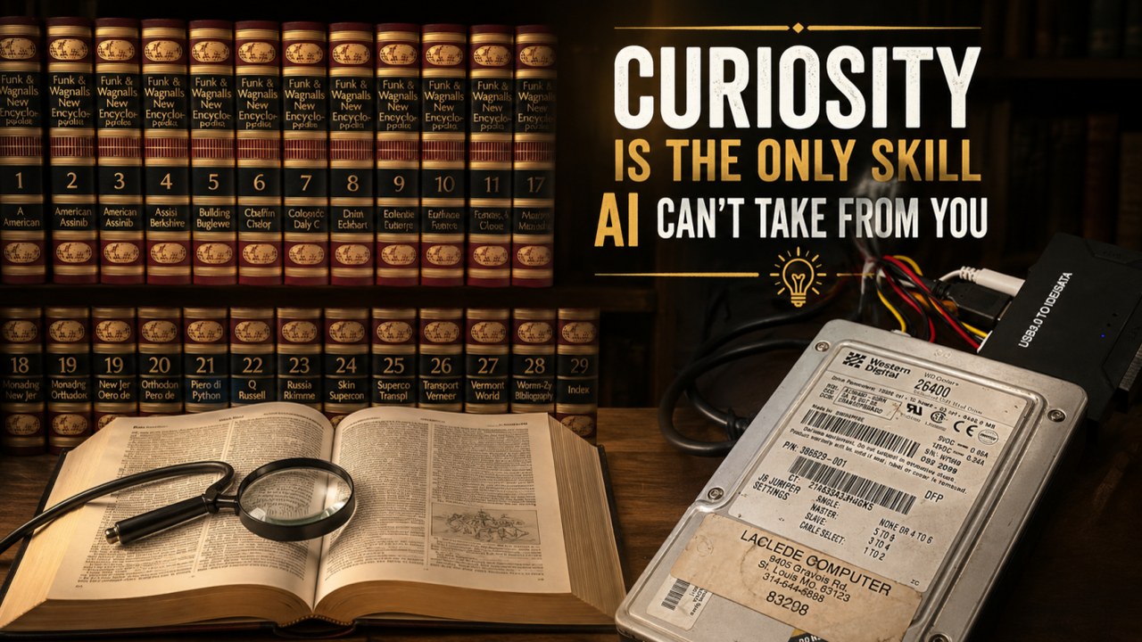curiosity only skill ai cant take from you