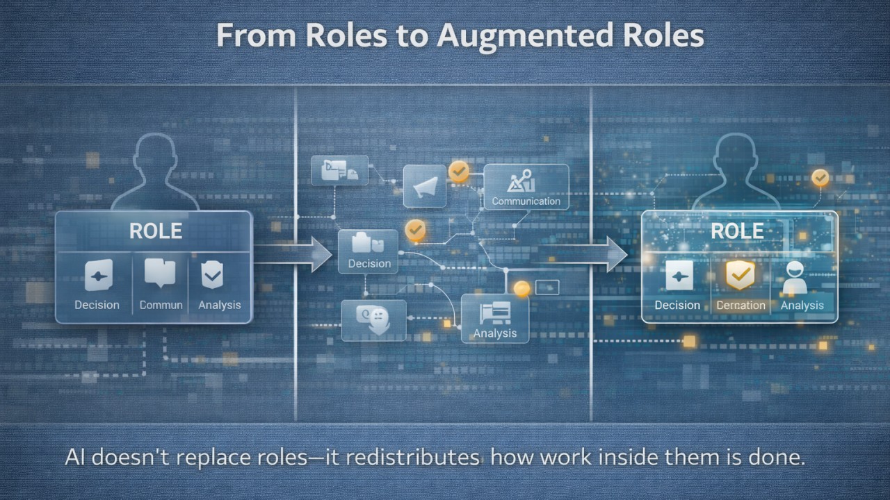 the ai augmented workforce redesigning roles not replacing them