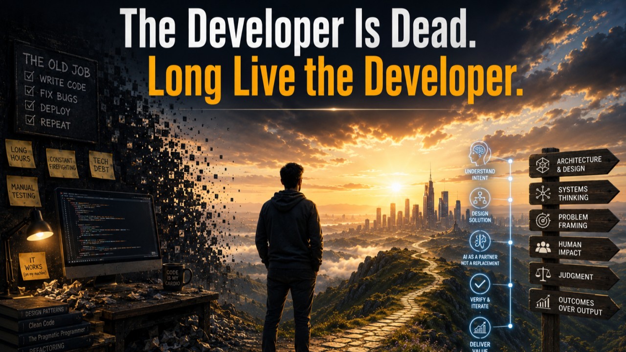 The Developer Is Dead. Long Live the Developer.